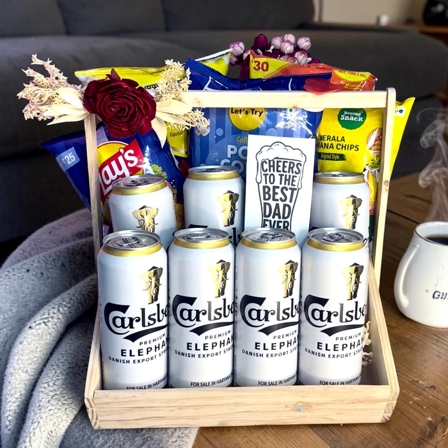 Cheers to the Best Dad Beer Hamper