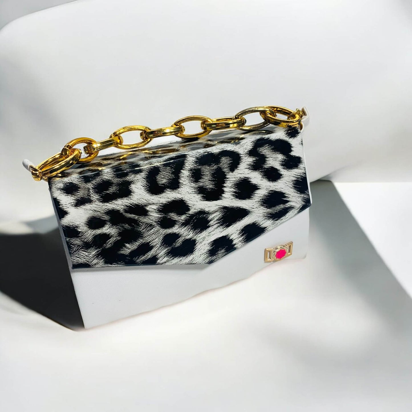 Black and White Hand Bag for Women
