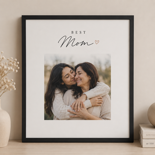 Best Mom Personalized Photo Frame