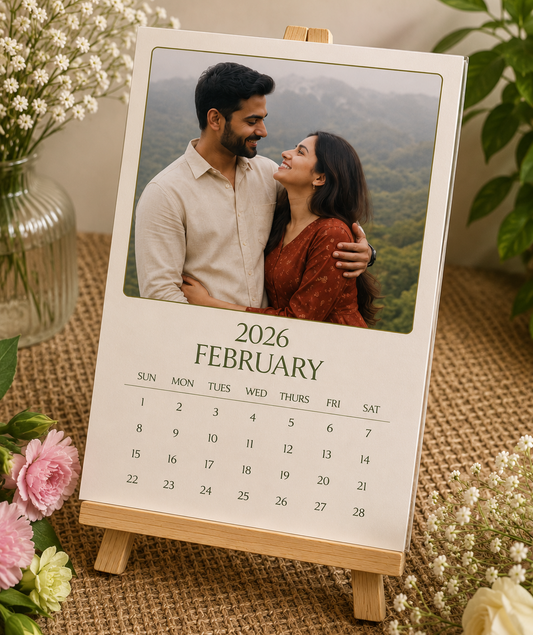 Timeless Memories Personalized Photo Calendar