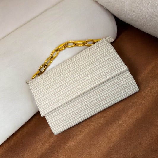 Classic Hand Bag for Women (Beige)